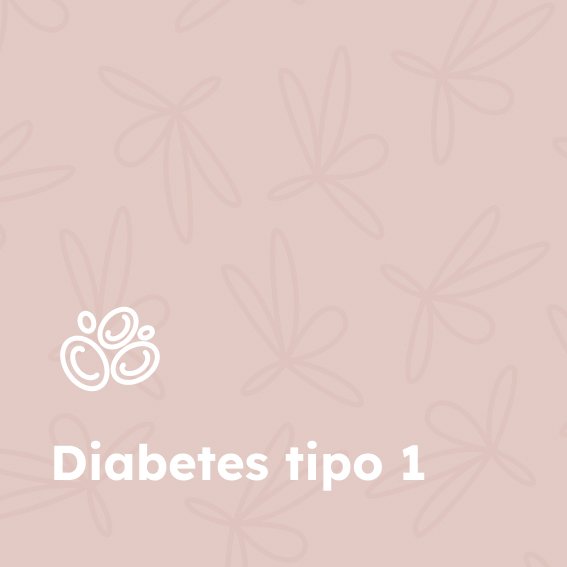 Ícone de glóbulos vermelhos representando a condição de "diabetes tipo 1"